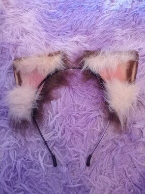 Faux Fur Cat Animal Ears